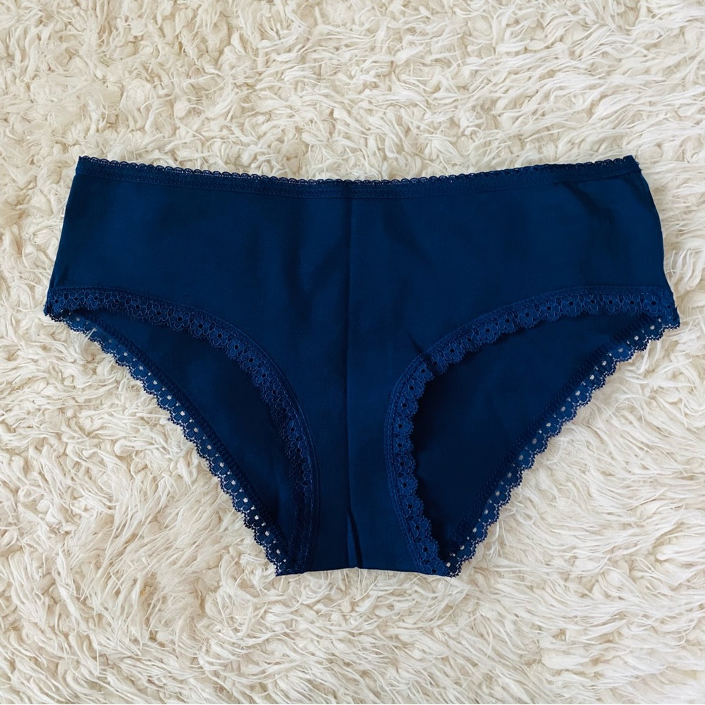 Pact Lace Cheeky Hipster Organic Cotton Underwear New
